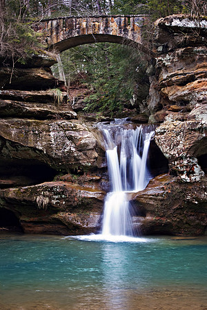 Hocking Hills Waterfall