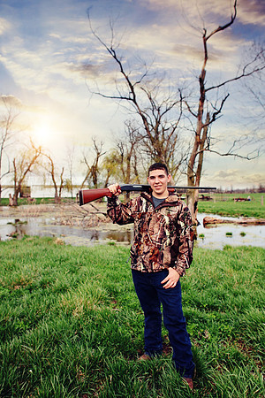 Guy Senior Portrait, Marysville Ohio